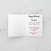 Roze rozen voor een speciale Vriendin verjaardag Kaart (Binnen)