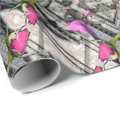 Roze rozen voor jou.... cadeaupapier (Rol Hoek)