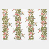 Roze Rozen voor rambling Inpakpapier Vel (Voorkant 2)