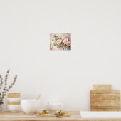  Roze Rozen Wall Art Poster (Keuken)