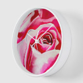 Roze rozen waterverf kunst (Hoek)