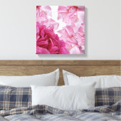 roze rozenblaadje abstract bloemig stijlvolle kun canvas afdruk (Insitu (Slaapkamer))