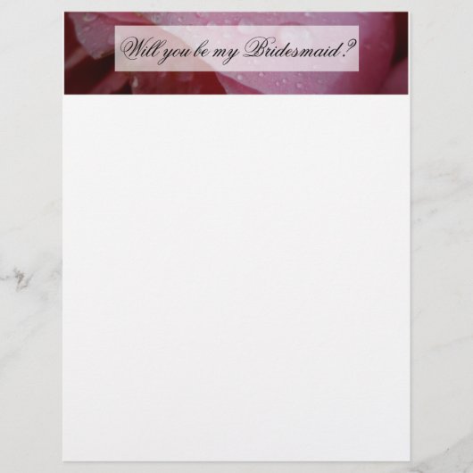 Roze rozenblaadjes (Voorkant)