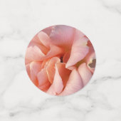 roze rozenbloem confetti (Kleine voorkant)