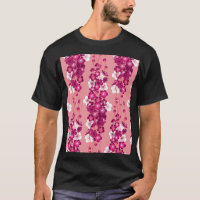 Roze rozenbloesems: naadloze achtergrond.