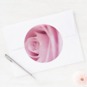 Roze rozenbruinzegels en Stickers (Envelop)