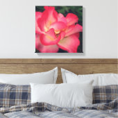 Roze rozencanvas afdrukken (Insitu (Slaapkamer))