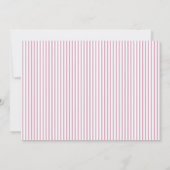 Roze Rozenkrans Communie Foto Kaart (Achterkant)