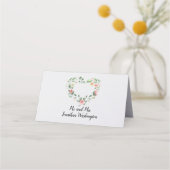 Roze Rozenrood Lijst op White Wedding Design (Achterkant)