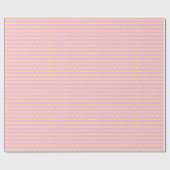 Roze Rubber Eend Cadeaupapier (Vlak)