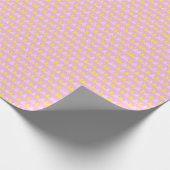 Roze Rubber Eend Cadeaupapier (Hoek)
