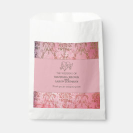 ROZE RUSTIEK - Trouwfavorietentas Bedankzakje