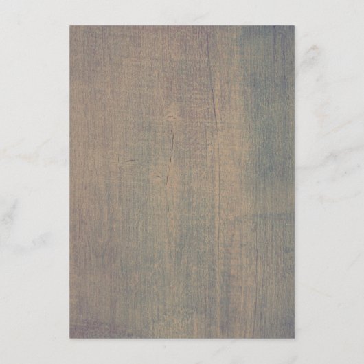 Roze Rustieke Bloemen Trouwinformatie Gast Informatiekaartje (Achterkant)