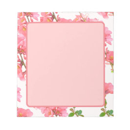 Roze Sakura Bloem Notitieblok