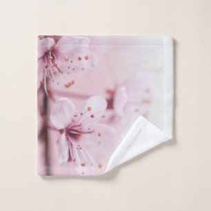 Roze Sakura Flower Bad Handdoek