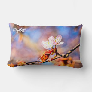 Roze Sakura Flower Blue Sky Kussen