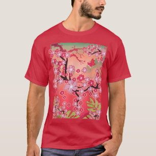 Roze Sakura Lover Japanse Cherry Bl T-shirt