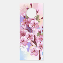 Roze Sakura op het schilderen Achtergrond