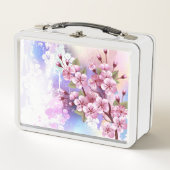 Roze Sakura op het schilderen Achtergrond (Voorkant)