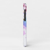 Roze Sakura op het schilderen Achtergrond Case-Mate iPhone Case (Achterkant/links)