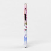 Roze Sakura op het schilderen Achtergrond Case-Mate iPhone Case (Achterkant/rechts)