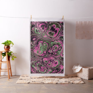 Roze & Salie Marmer Bloem Stof