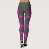 Roze Sasquatch-Leggings Leggings (Achterkant)