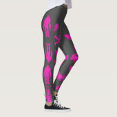 Roze Sasquatch-Leggings Leggings (Rechts)