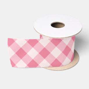 Roze satijn lint