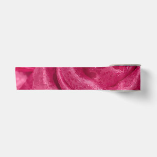 Roze Satijnen Roos Lint