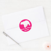 Roze Save the Polar Beren Stickers (Envelop)