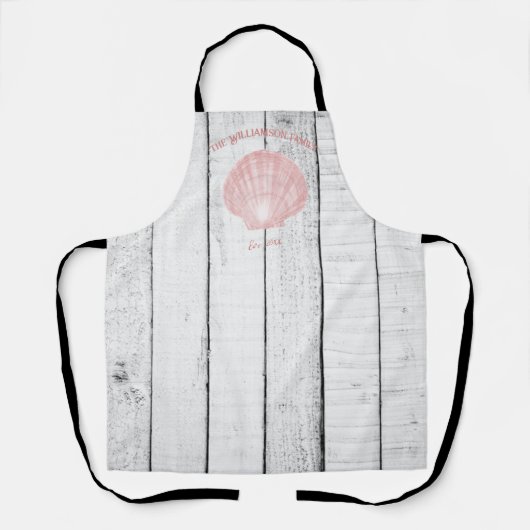 Roze  Scallop Shell Schort (Voorkant)