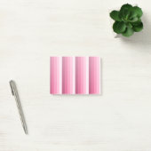 Roze schaduw strepen post-it® notes (Kantoor)