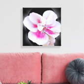 Roze schaduwen canvas afdruk (Insitu (Woonkamer))