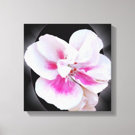 Roze schaduwen canvas afdruk (Voorkant)