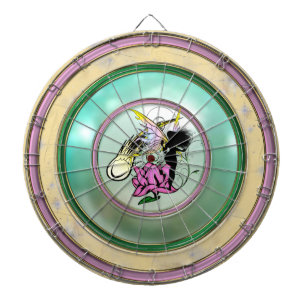 Roze Schaduwfee Dartbord