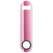 Roze schaduwstrepen speed flessenopener (Achterkant)