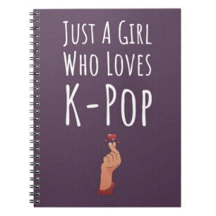 Roze Schattigee Kpop Cadeaus voor Meisjes Lover Fi Notitieboek