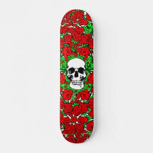 Roze Schedel Skateboard (Voorkant)