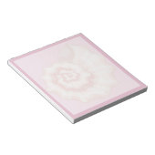 Roze Schelp 1 Notitieblok (Schuin)