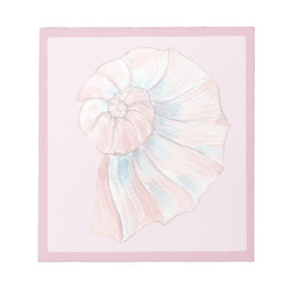 Roze Schelp 5 Notitieblok