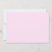 Roze School Bus Wielen met Foto Kaart (Achterkant)