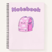 Roze school 🌷🌸✨voor haar💗 notitieboek (Voorkant)