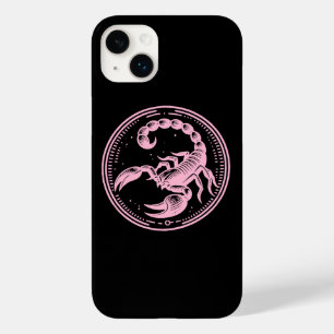 Roze Schorpioen Astrologie Sterrenbeeld Schorpioen Case-Mate iPhone 14 Plus Hoesje