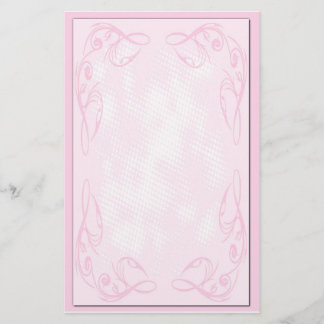 Roze Scroll Briefpapier