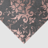 Roze scrollwerk op de loskoppeling van houtskool tissuepapier (Detail)