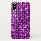 Roze Sequins Telefoon Case (Achterkant)