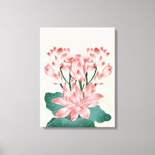 Roze Serenity Canvas Afdruk