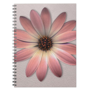 Roze serie - Roze lederen textuur Afbeelding achte Notitieboek