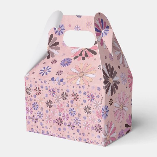 Roze sfeer bedankdoosjes (Voorkant Zijde)